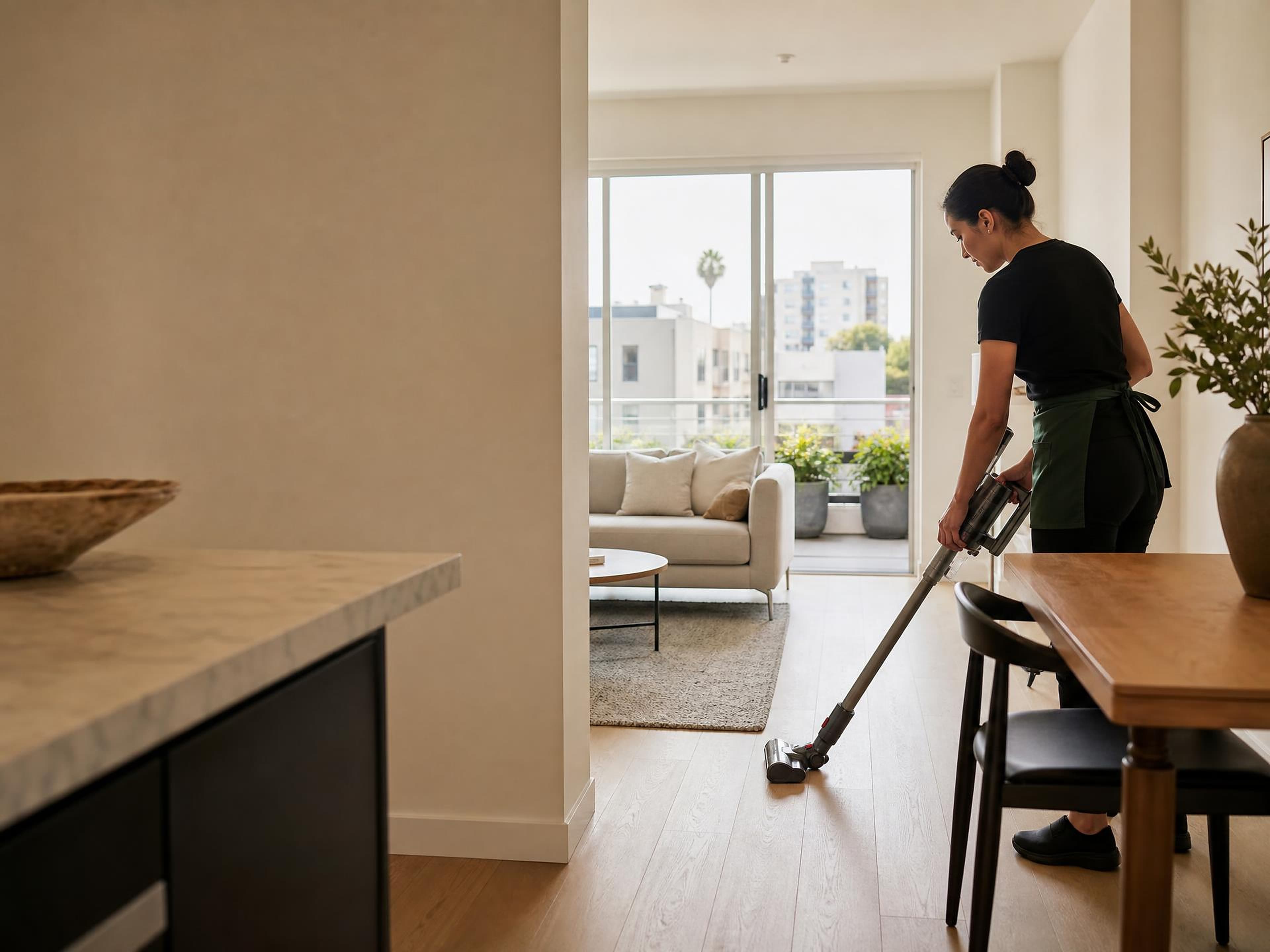 Professional apartment cleaning service