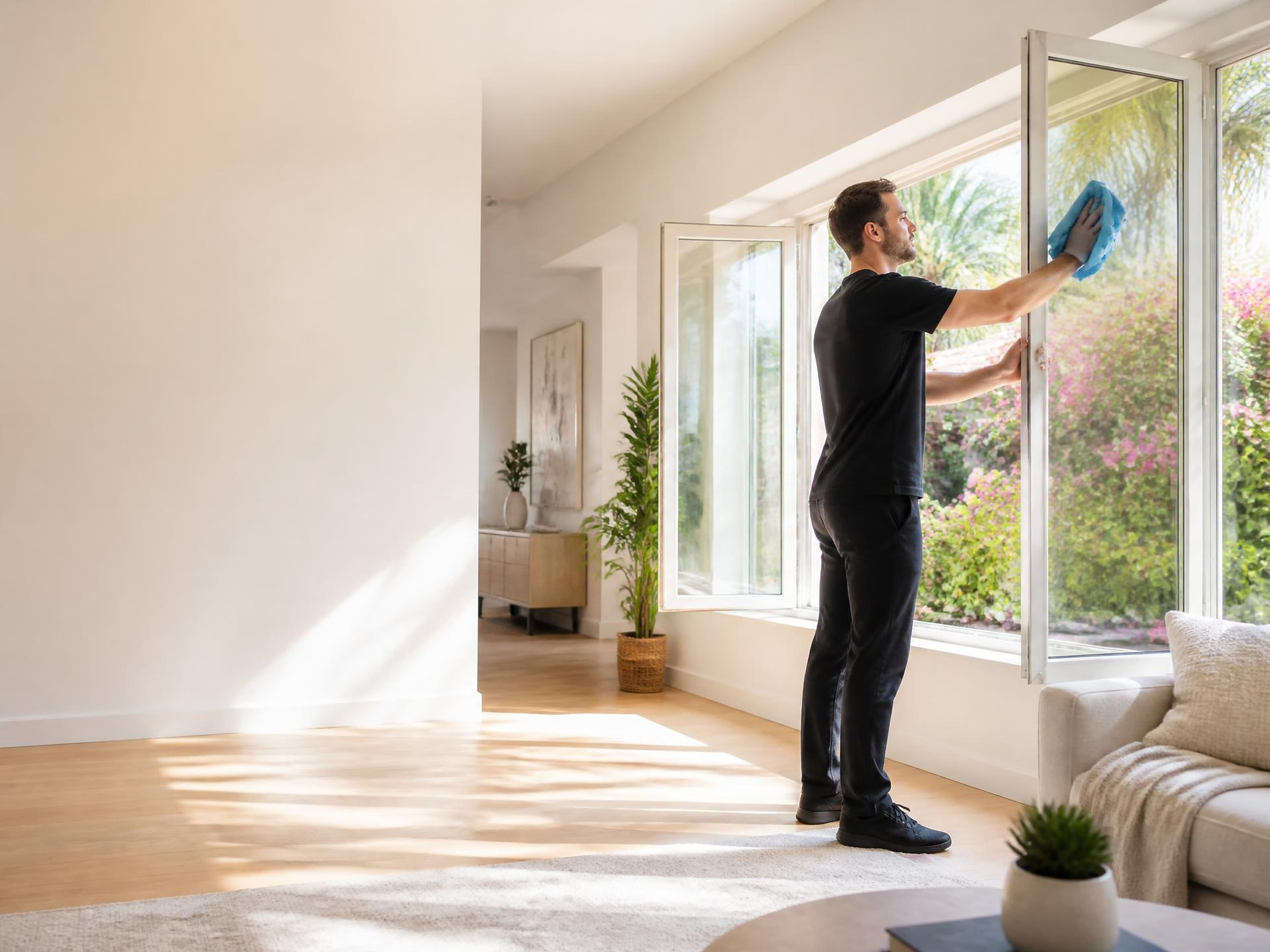Professional spring cleaning service