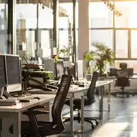 Professional office cleaning service in Irvine business district