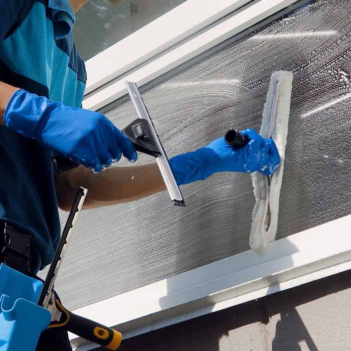 Window Cleaning Process