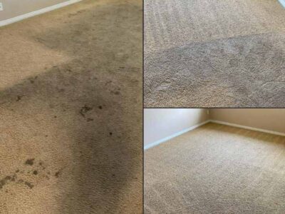 Upholstery Cleaning Before and After